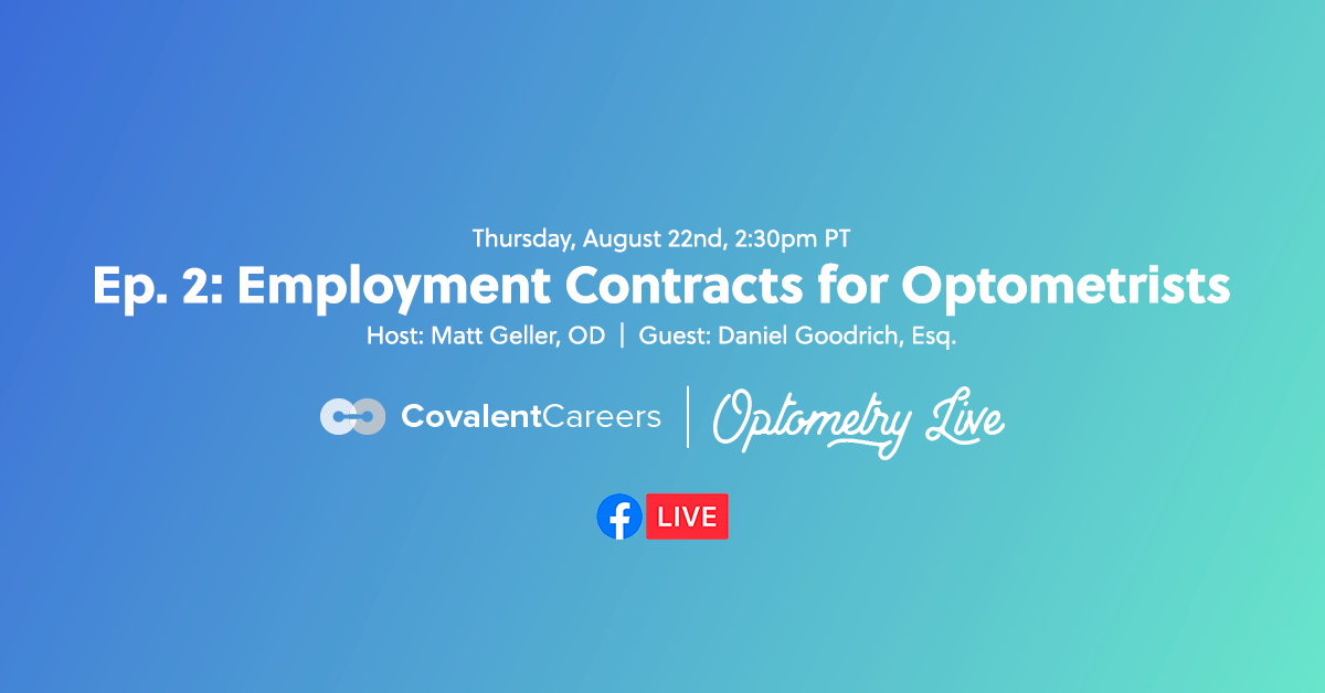 Ep. 2: Everything You Should Know About Optometrist Employment Contracts