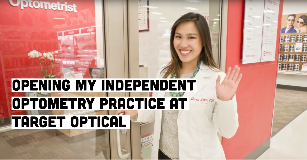 Opening My Independent Optometry Practice at Target Optical